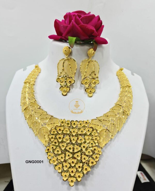 One Gram Gold Plated Necklace