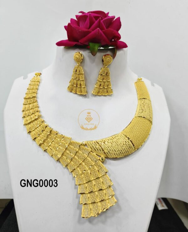 Exclusive One Gram Gold Plated Necklace