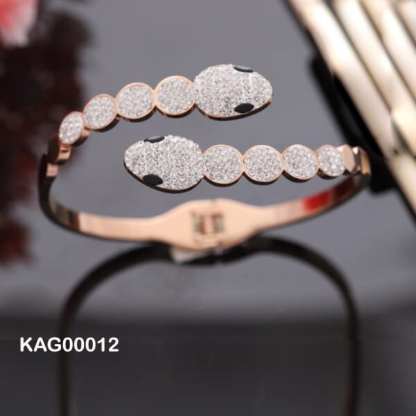 Rose Gold Stainless Steel Bracelet