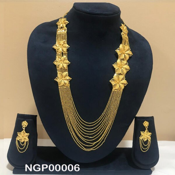 Gold Designer Necklace Set