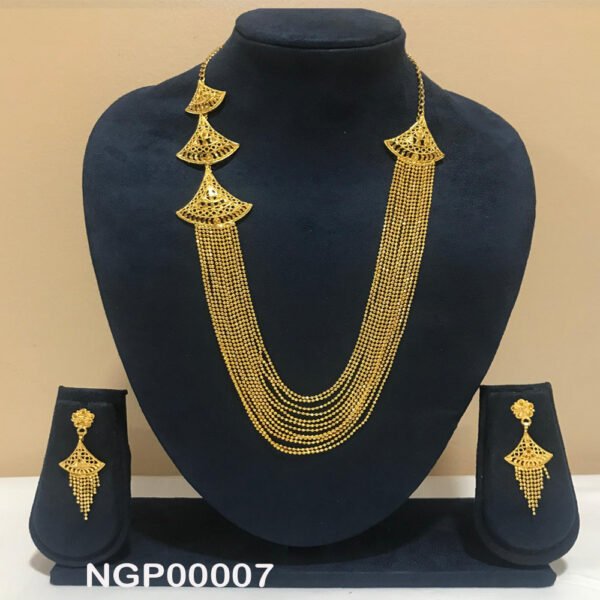 Gold Designer Necklace Set